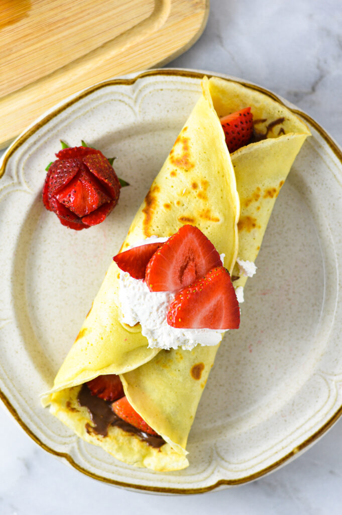 Strawberry Nutella Crepes