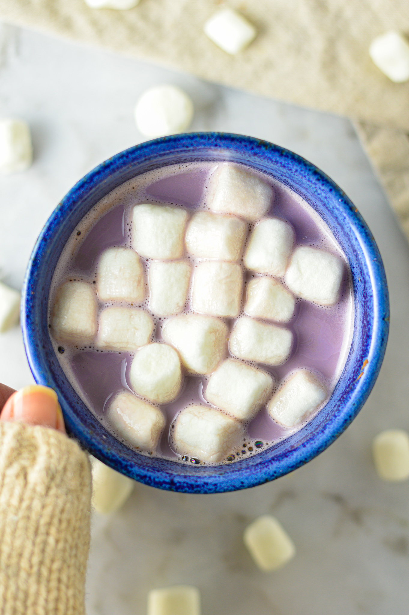 Taro Hot Chocolate