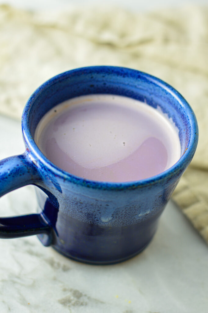 Taro Hot Chocolate