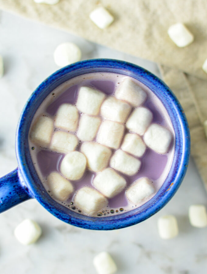 Taro Hot Chocolate