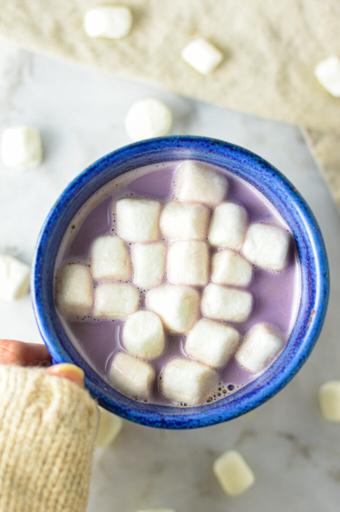 Taro Hot Chocolate