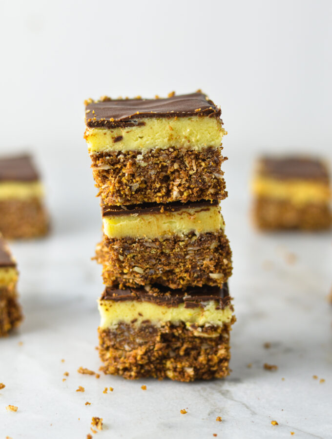 Vegan Nanaimo Bars