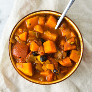 Black Bean Sweet Potato Soup