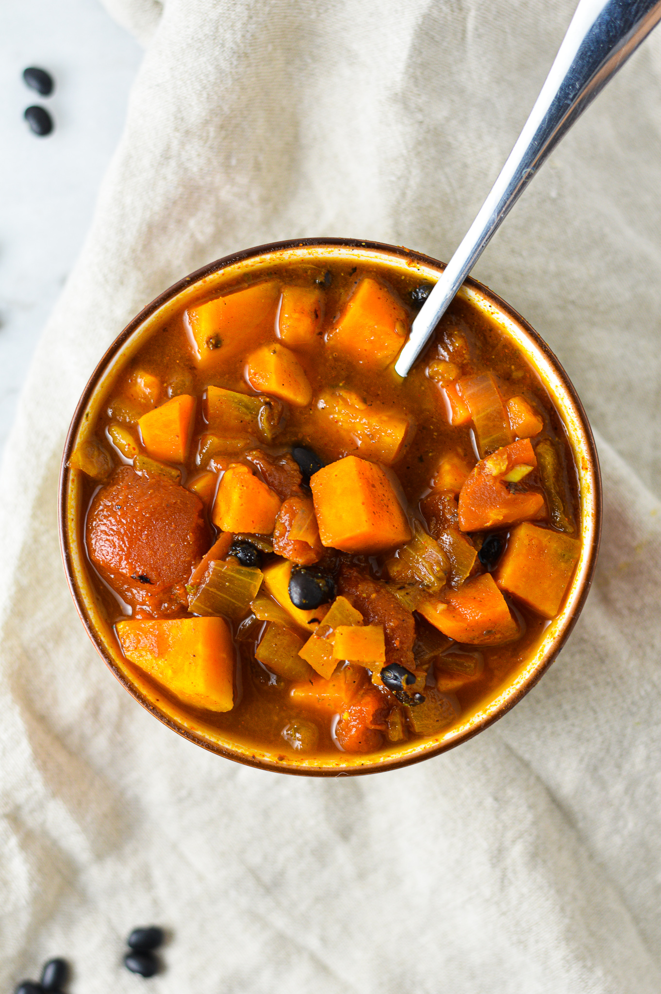 Black Bean Sweet Potato Soup