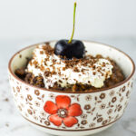 Black Forest Cake Oatmeal