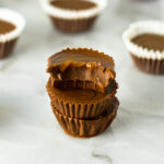 Caramel Swirl Mini Nutella Cups