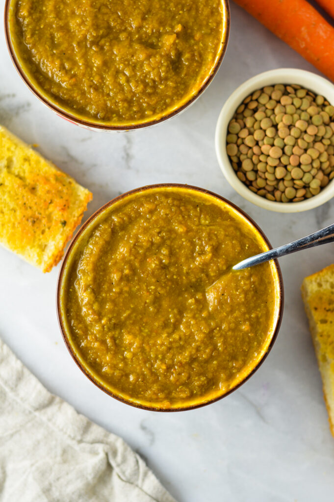 Carrot and Lentil Soup