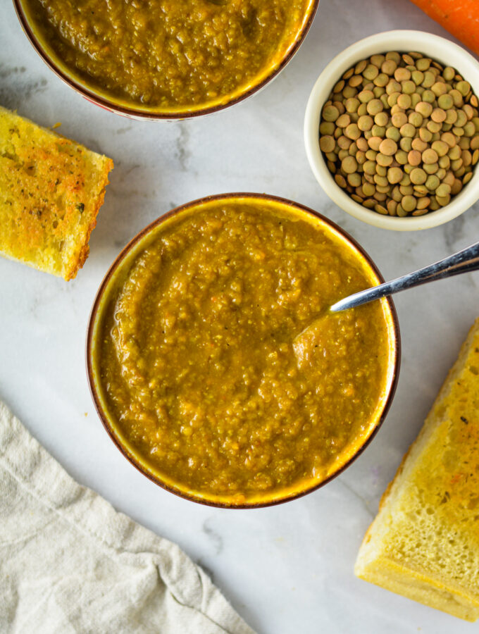 Carrot and Lentil Soup