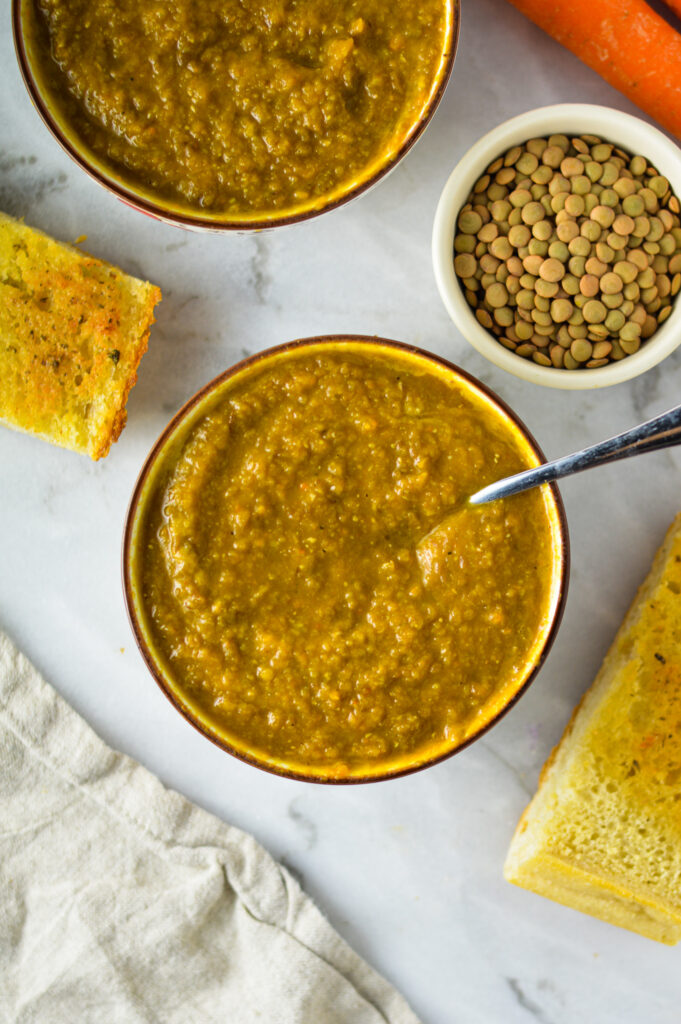 Carrot and Lentil Soup