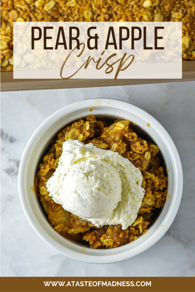 Pear and Apple Crisp