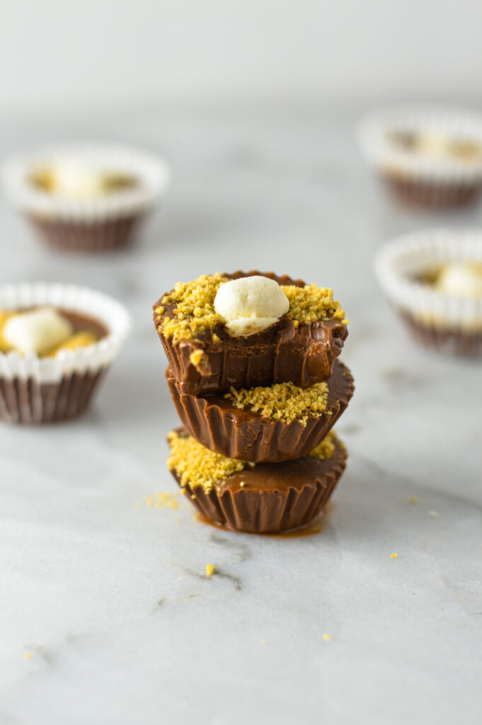 Smores Nutella Cups