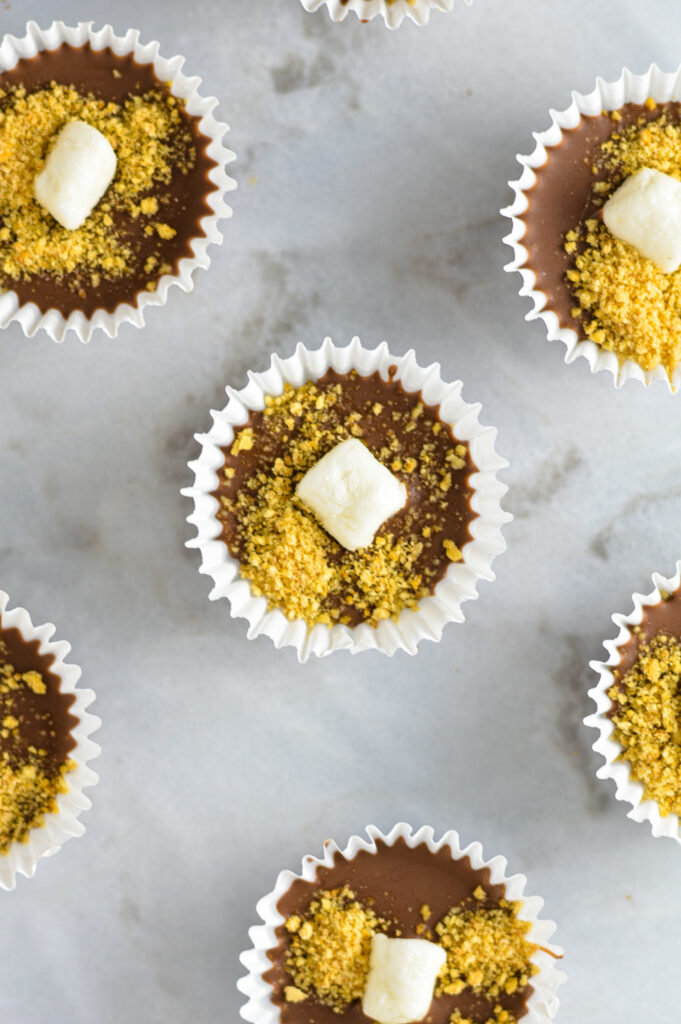 Smores Nutella Cups