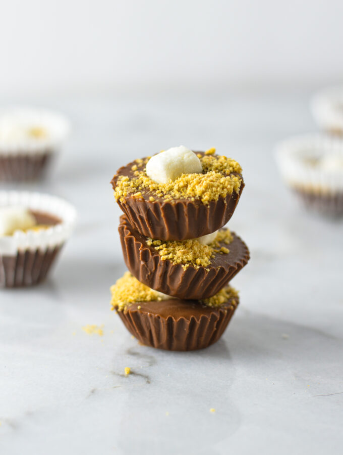 Smores Nutella Cups