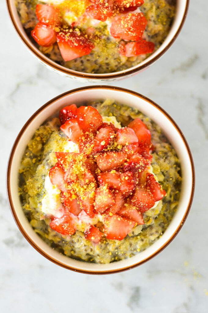 Strawberry Cheesecake Oatmeal