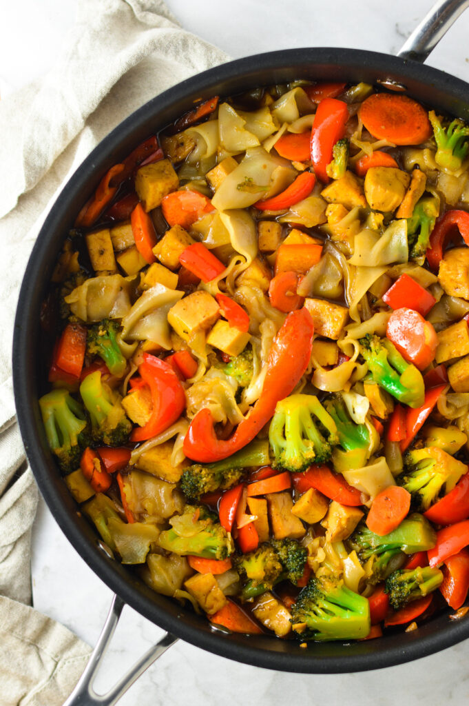 Tofu Pad See Ew Stir Fry