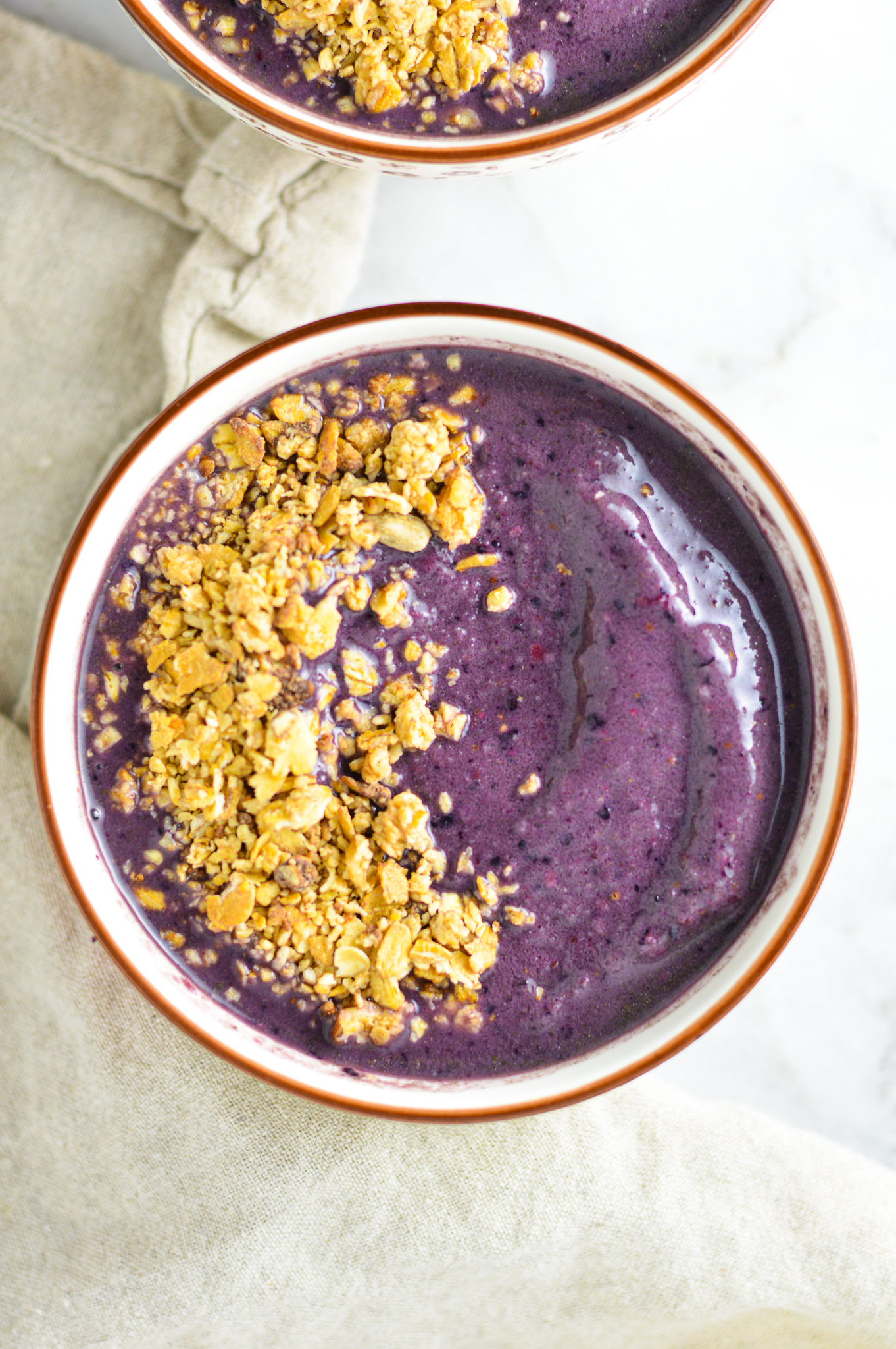 Tropical Acai Protein Smoothie Bowl