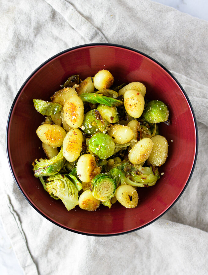 Brussels Sprouts and Gnocchi