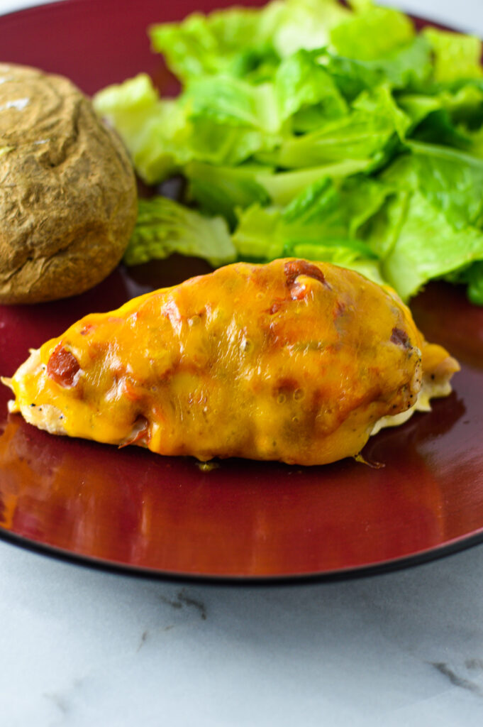 Cheesy Salsa Chicken