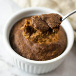 Chocolate Almond Butter Blended Baked Oats