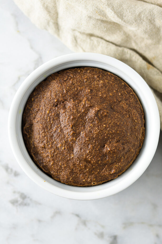 Chocolate Almond Butter Blended Baked Oats