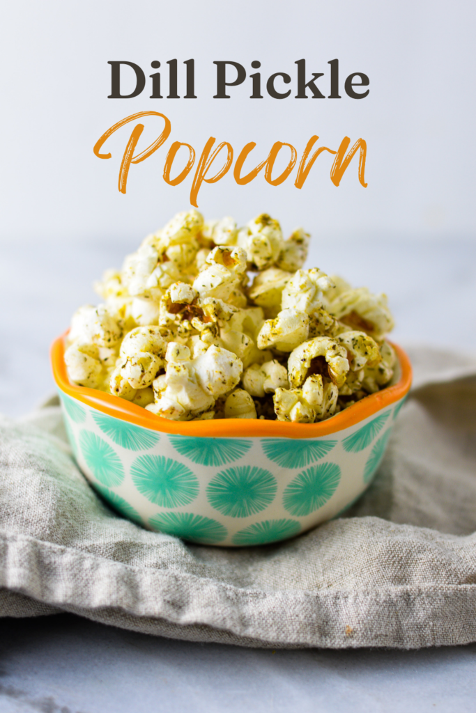 Dill Pickle Popcorn