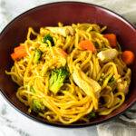 Easy Hot and Spicy Noodle Stir Fry