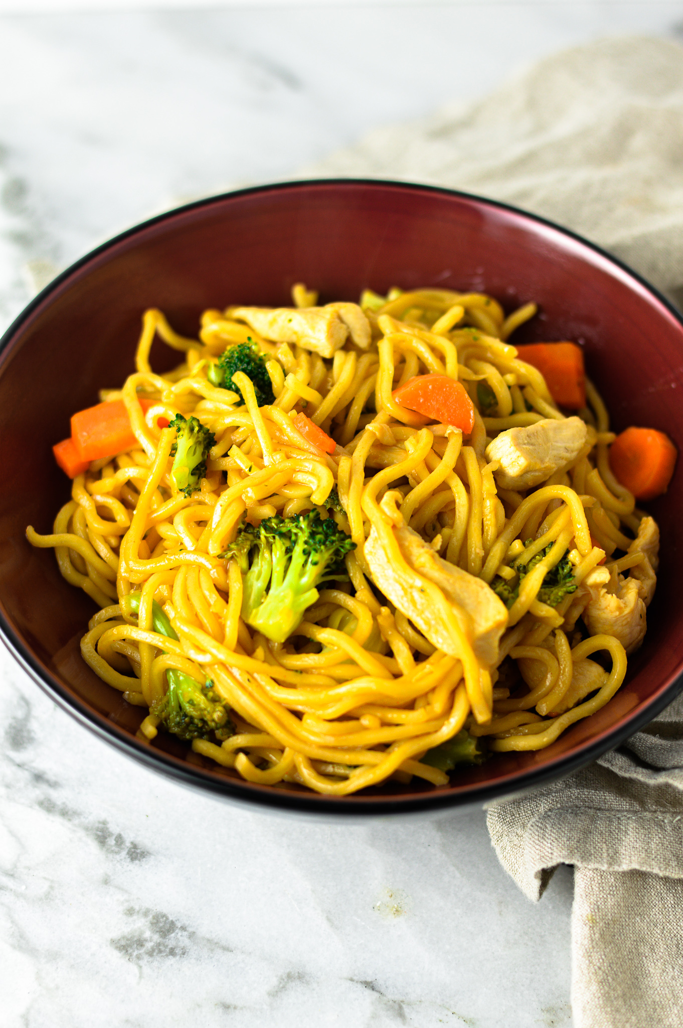 Easy Hot and Spicy Noodle Stir Fry