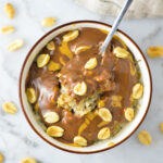 Peanut Butter Nutella Oatmeal