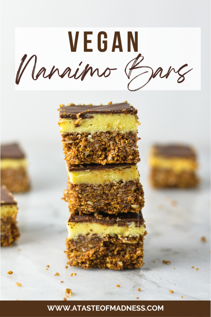 Vegan Nanaimo Bars