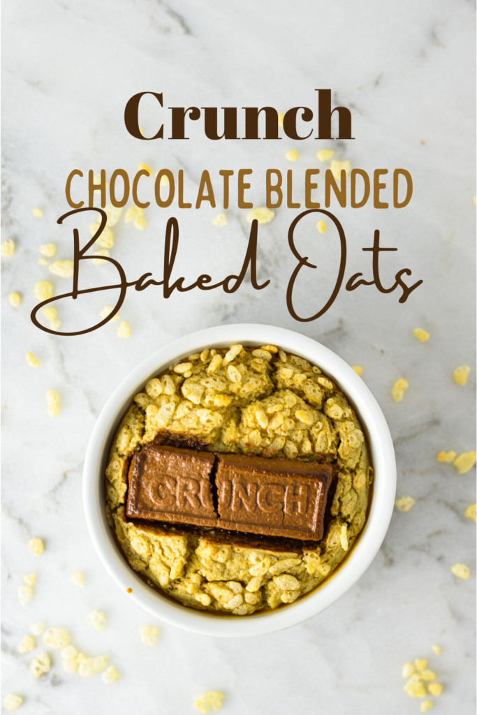 Crunch Chocolate Blended Baked Oats