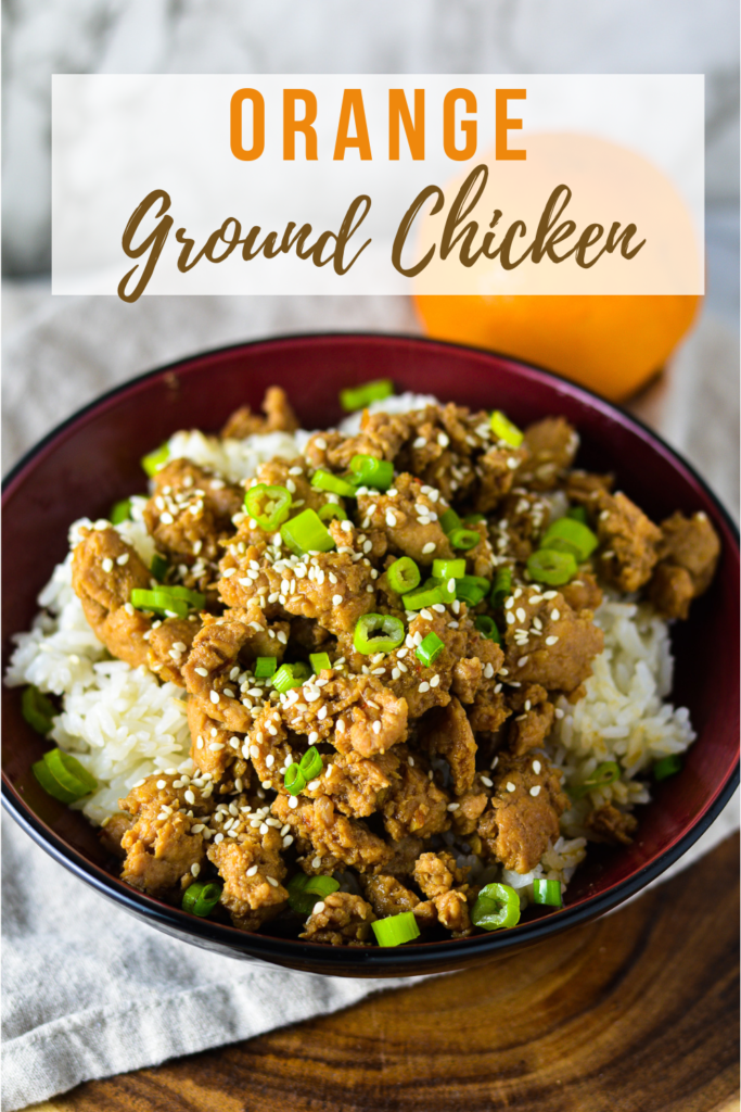 Orange Ground Chicken