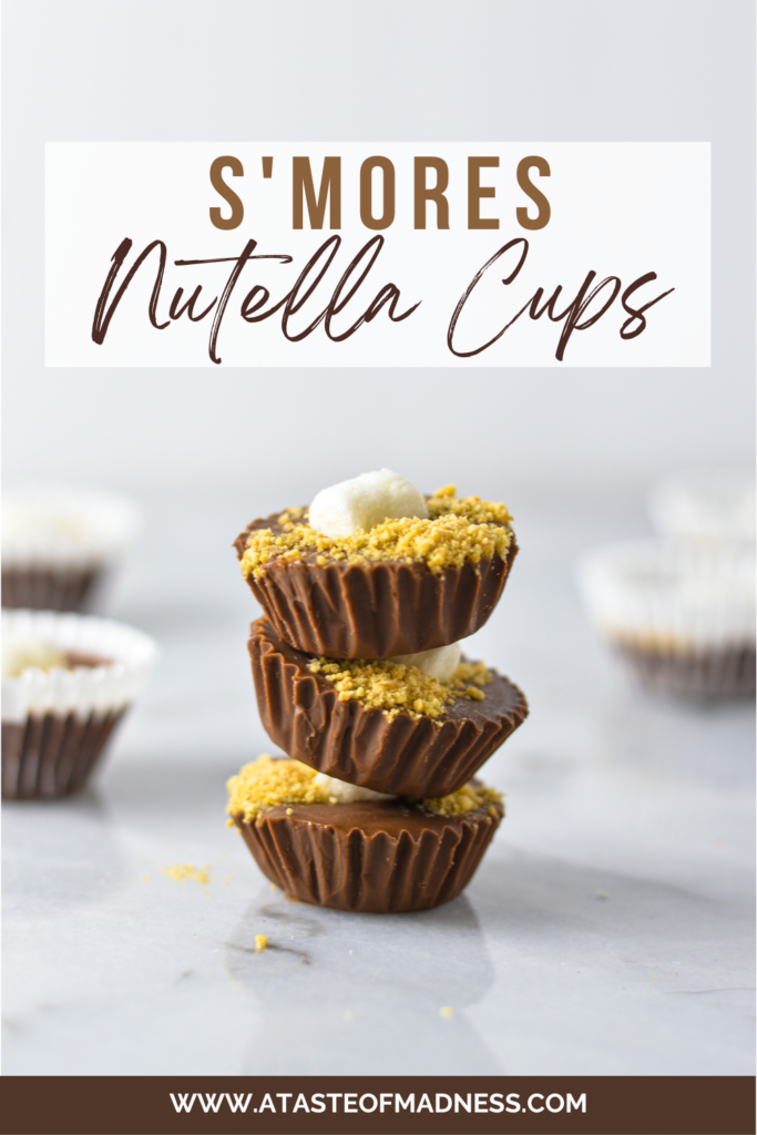 S'mores Nutella Cups