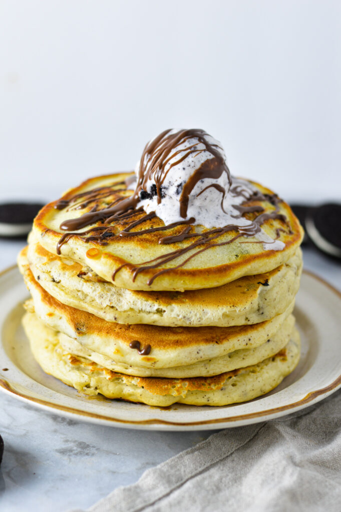 Cookies and Cream Pancakes