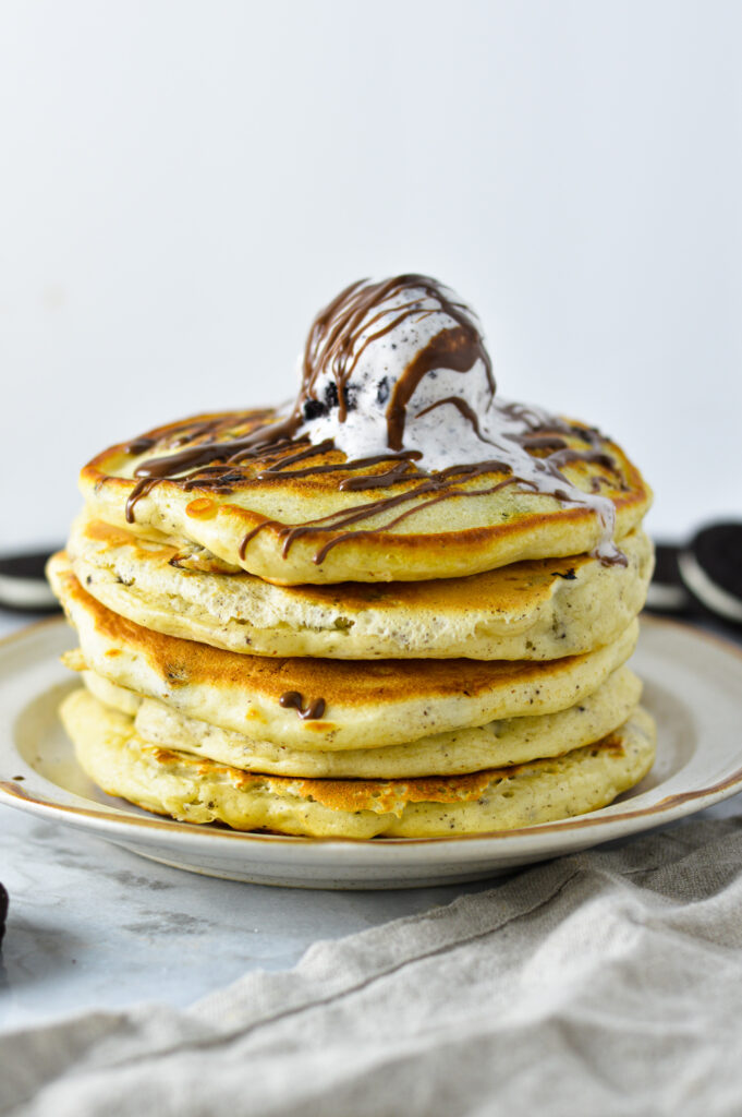 Cookies and Cream Pancakes