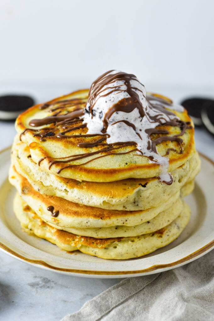 Cookies and Cream Pancakes