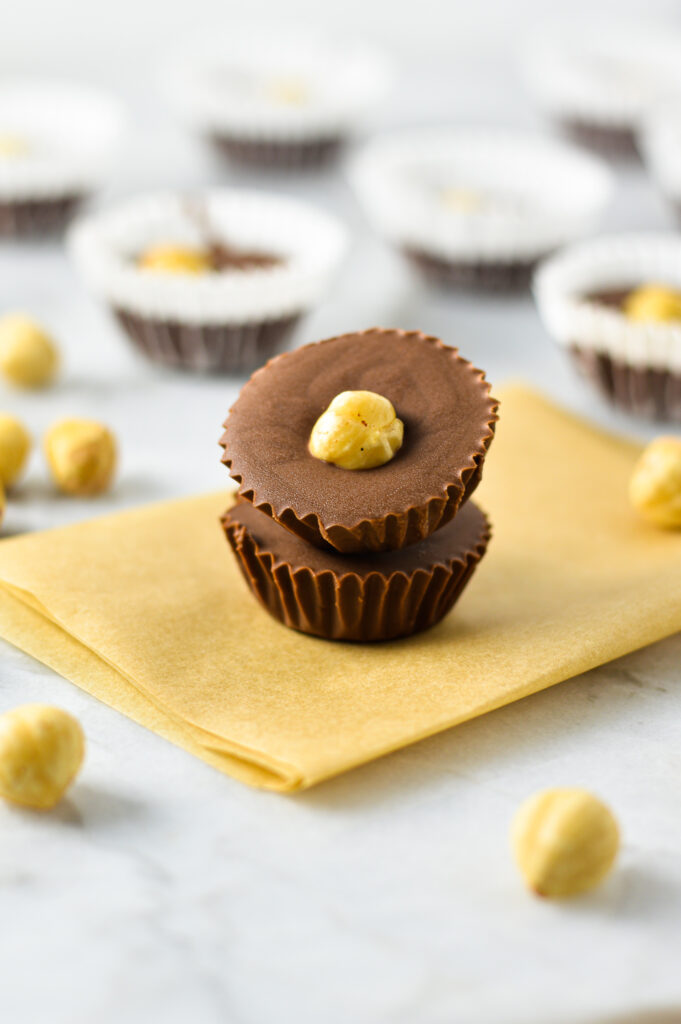 Hazelnut Nutella Cups