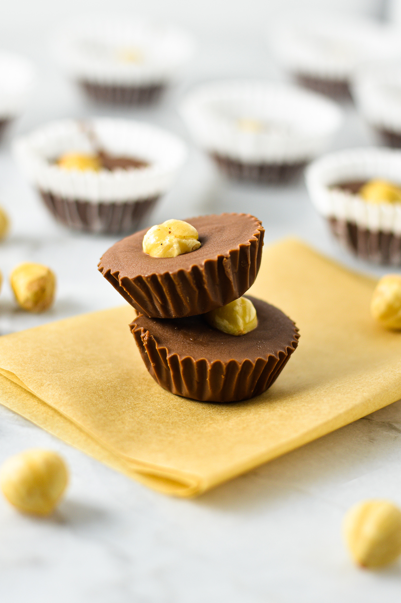 Hazelnut Nutella Cups