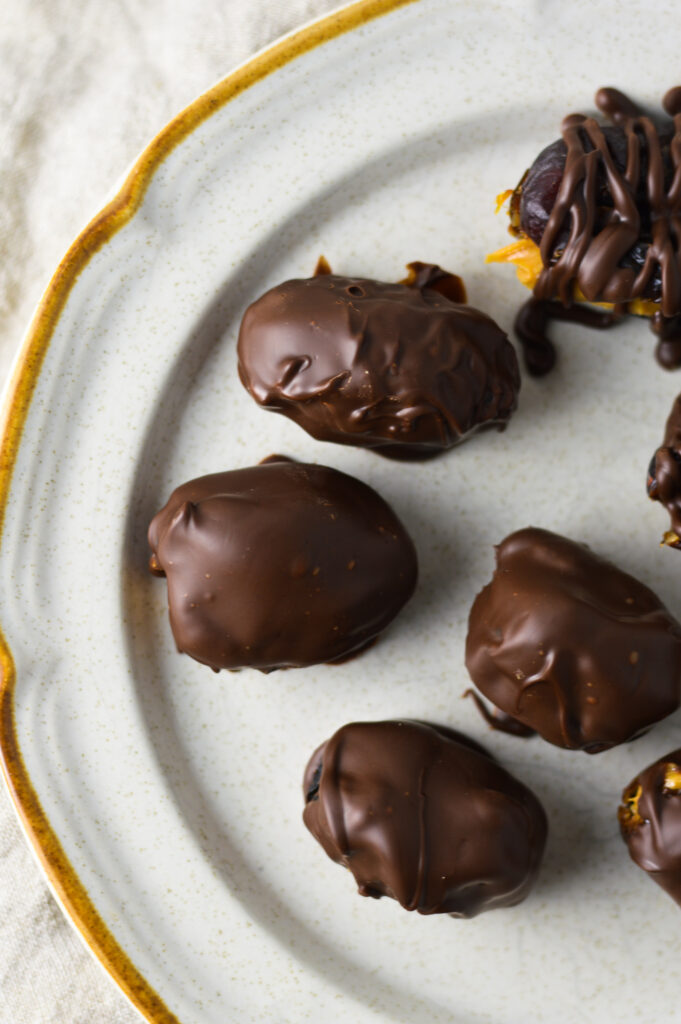 Peanut Butter Chocolate Dates