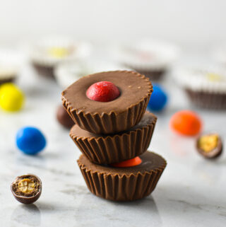 Peanut M&M Nutella Cups