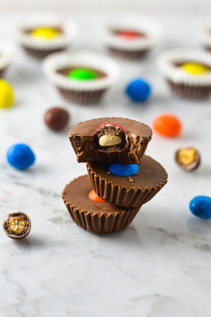 Peanut M&M Nutella Cups