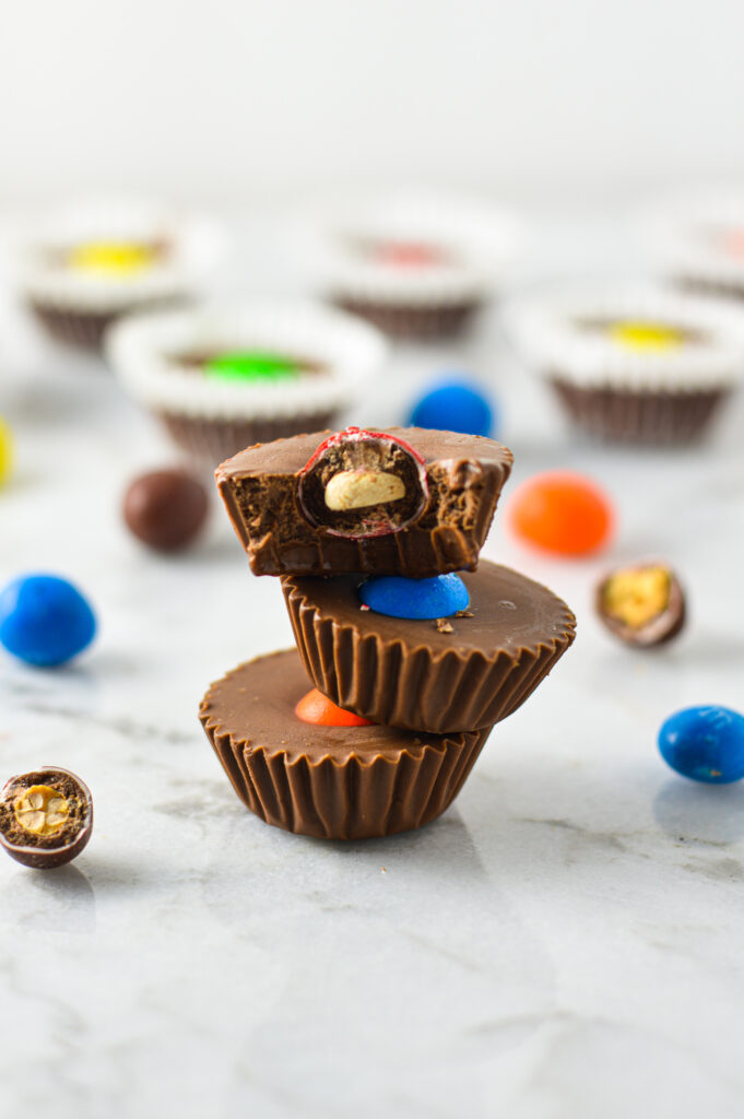 Peanut M&M Nutella Cups