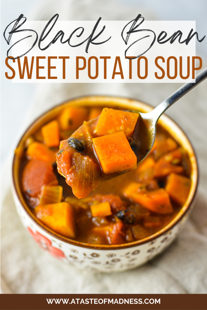 Black Bean Sweet Potato Soup