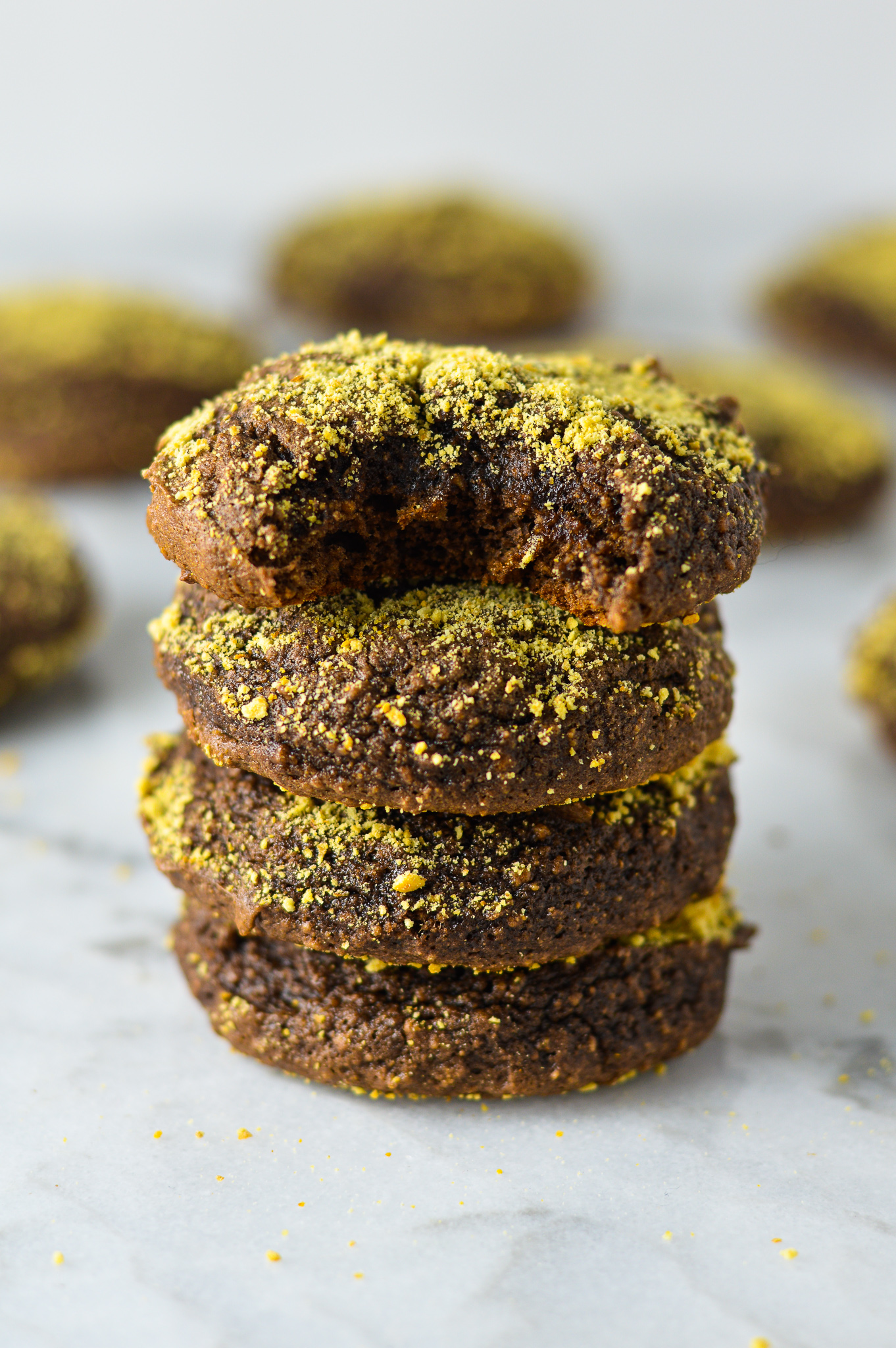 Chocolate Cake Banana Graham Cookies