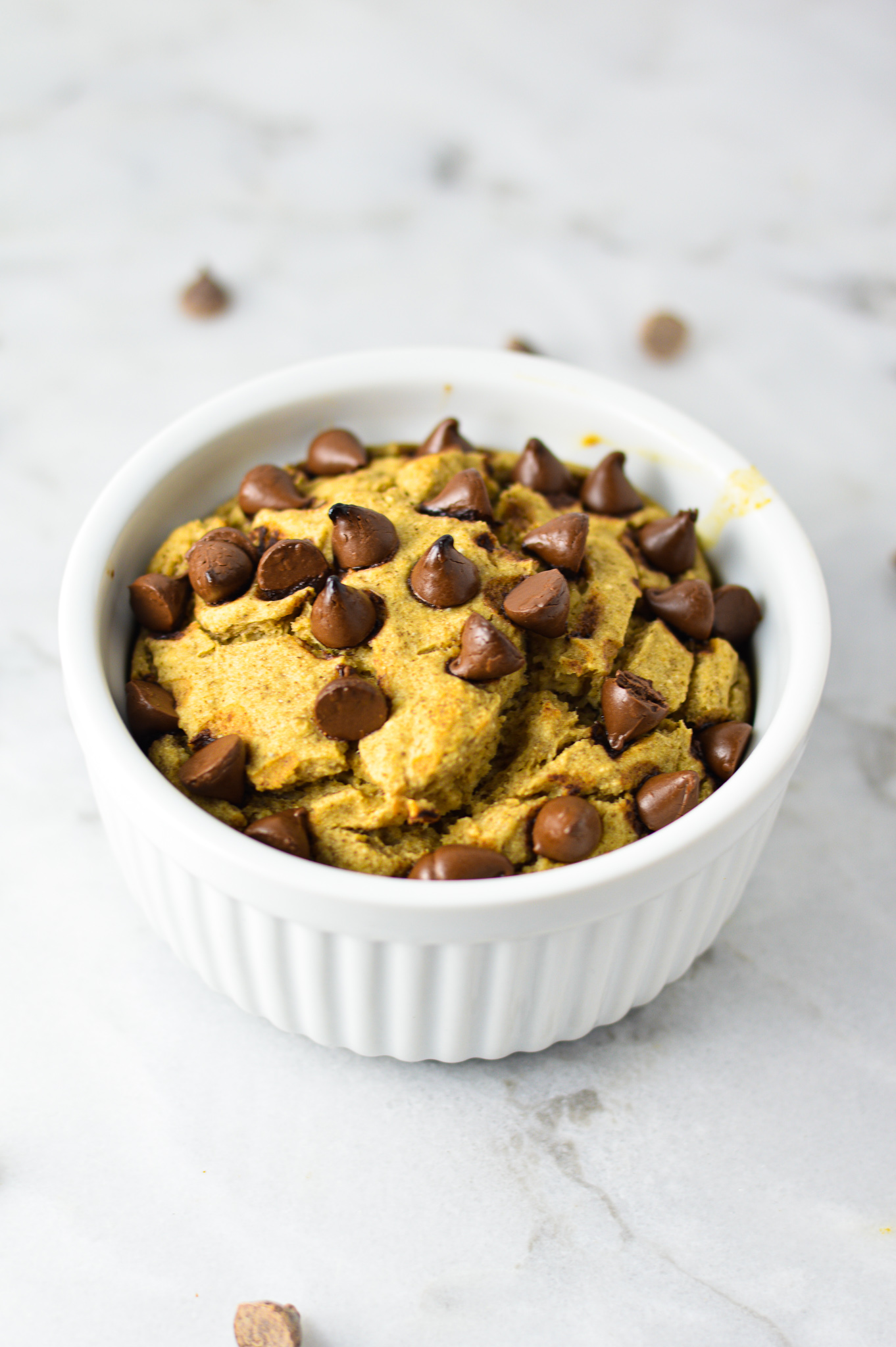 Chocolate Chip Blended Baked Oats