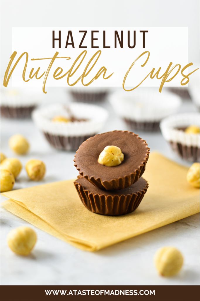 Hazelnut Nutella Cups