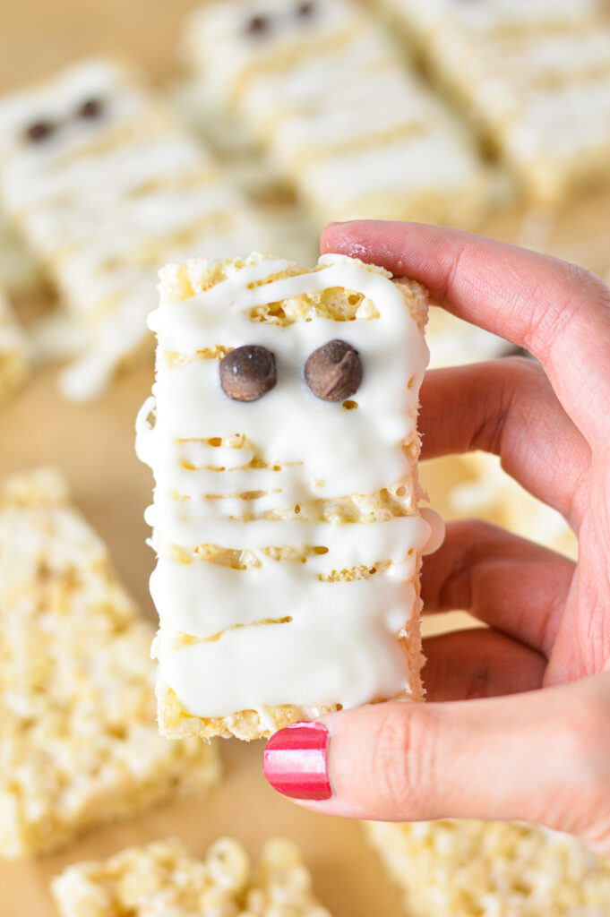 Mummy Rice Krispie Treats