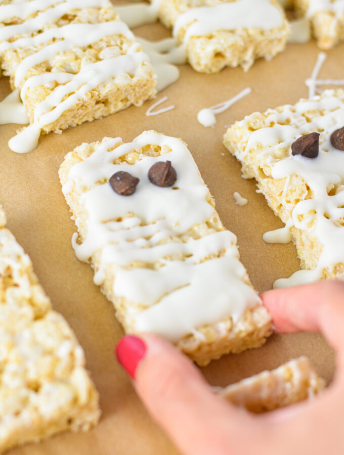 Mummy Rice Krispie Treats