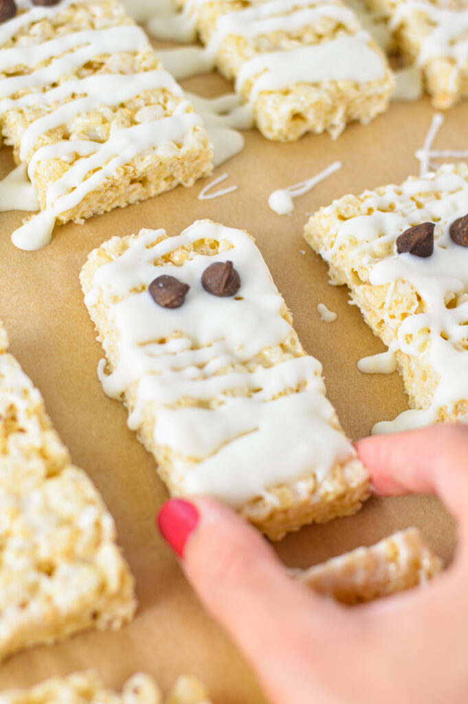 Mummy Rice Krispie Treats