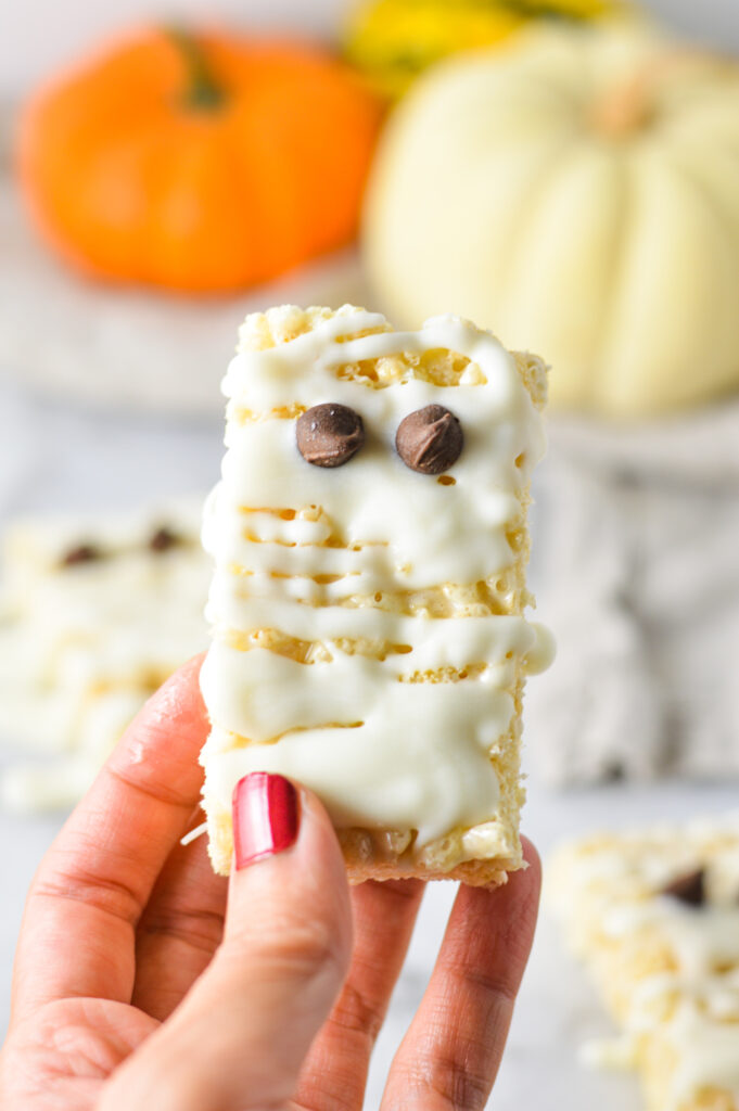 Mummy Rice Krispie Treats