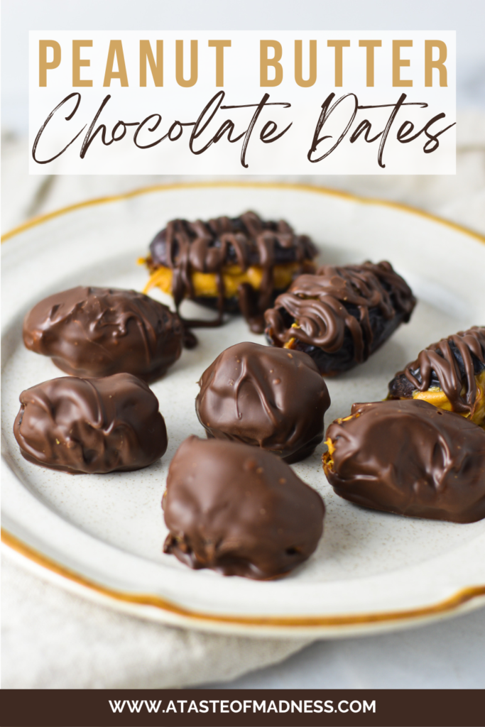 Peanut Butter Chocolate Dates